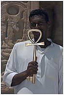 La chiave della vita al tempio di Abu Simbel