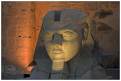 Ramses II al tempio di Luxor
