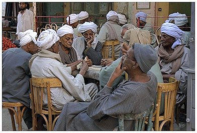 Giocatori di carte a Edfu