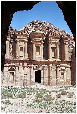 Al Deir il Monastero, luogo di culto a Petra