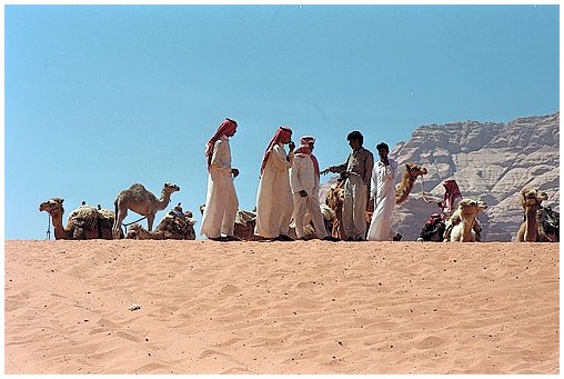 Beduini a Wadi Rum